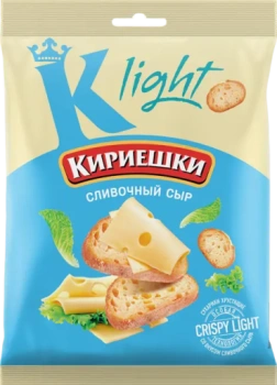 Сухарики Кириешки со вкусом "Сливочный сыр", 80 г