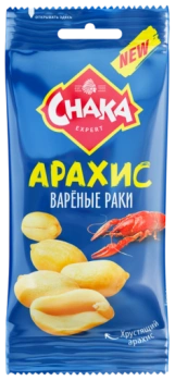 Арахис Chaka жареный со вкусом "Варенный рак", 50 г     