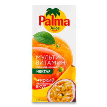 Напиток сокосодержащий «Palma Juice» мультивитамин, 1 л    