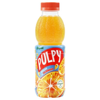 Напиток сокосодержащий «Pulpy» апельсин с мякотью, 0.45 л      