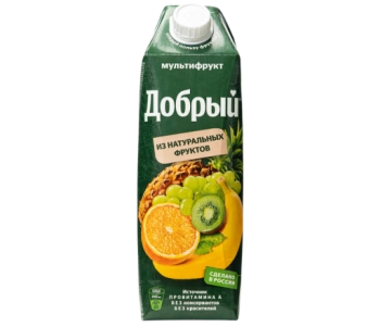 Нектар «Добрый» мультифрукт, 1 л  