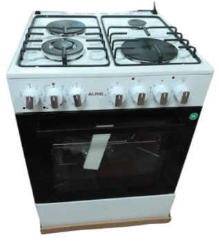 Газовая плита ALRIG, белый