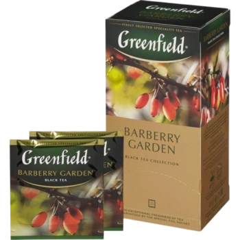 Чай пакетированный черный Greenfield Barberry Garden, 25 шт