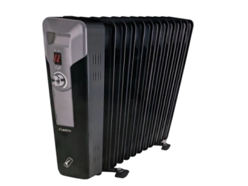 Масляный радиатор Lexical LOH-8085 2500W, чёрный