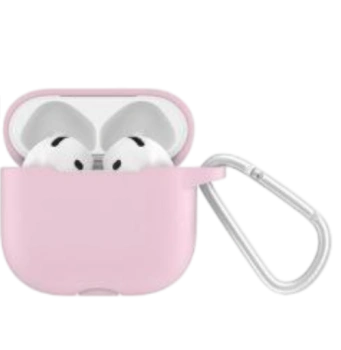 Чехол для Airpods 4 Green Lion Berlin series Silicone Case, розовый