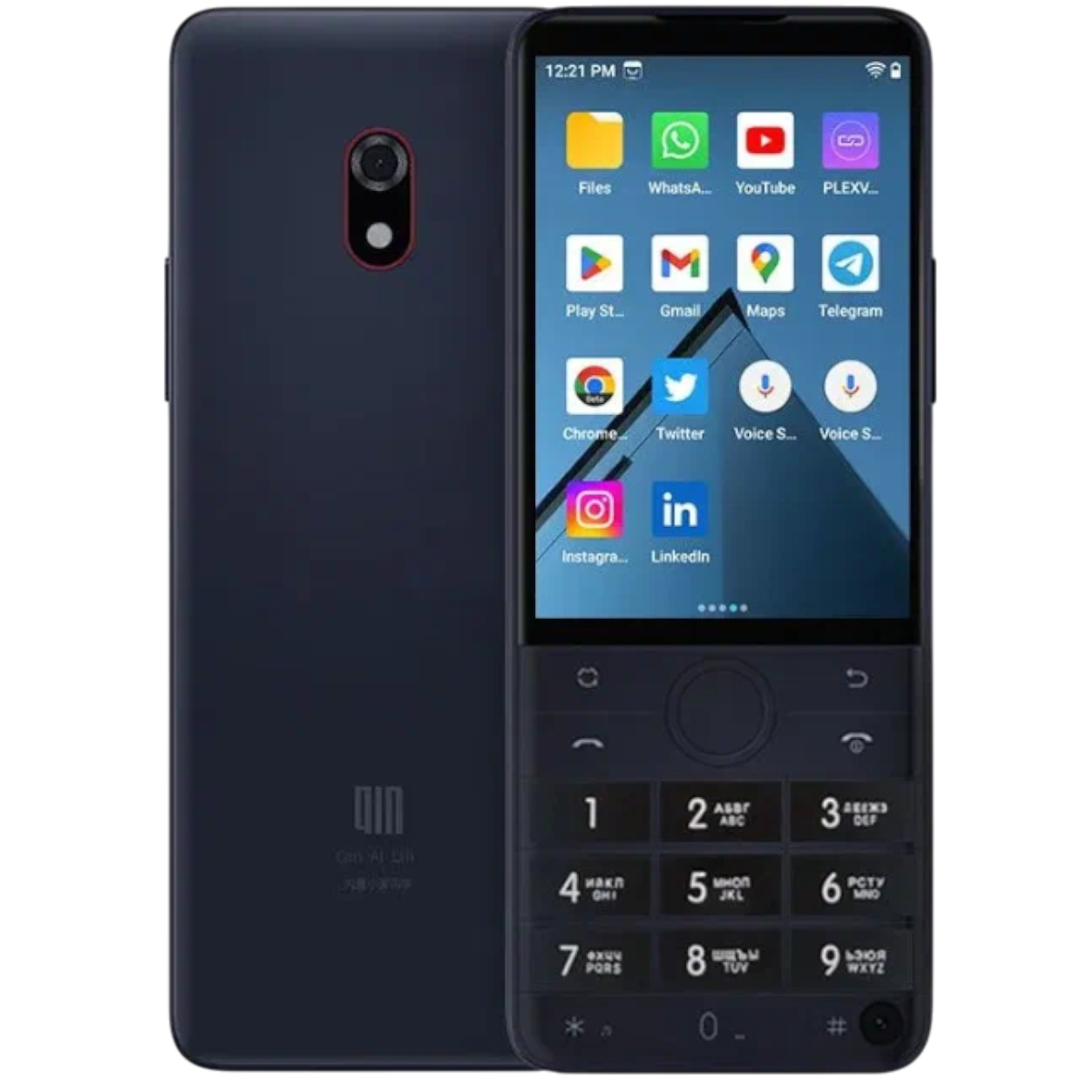 duoqin F22 Pro SIMフリー Купить Кнопочный телефон Duoqin F22 Pro 4/64 GB, чёрный — Alif Shop