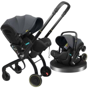 Детская коляска-автокресло Doona X Nitro 2 в 1, тёмно-серый