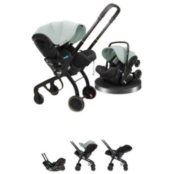 Детская коляска-автокресло Doona X Nitro 2 в 1, зелёный