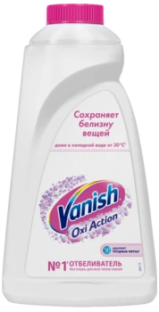 Пятновыводитель Vanish Oxi Action для белых тканей, 1000 мл  