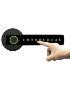 Умный замок LK0114, чёрный