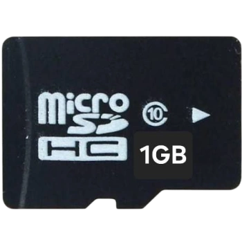 Карта памяти microSDHC Class 10, 1 GB