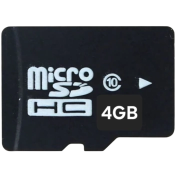 Карта памяти microSDHC Class 10, 4 GB
