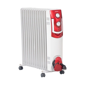 Масляный радиатор Shivaki SH-OH-1371 2500 Вт, белый