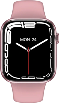 Умные часы M7 Max 45 мм, розовый