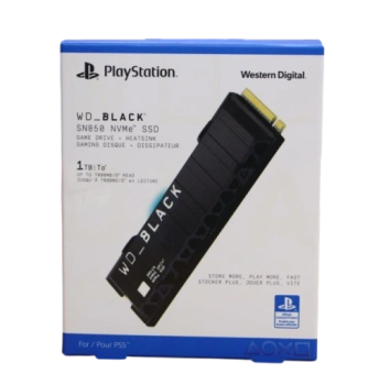 Внешний SSD-накопитель WD Black SN850 для PlayStation, 1 TB, чёрный 