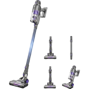 Ручной пылесос AOTE AT-3064, 200 Вт, серо-фиолетовый