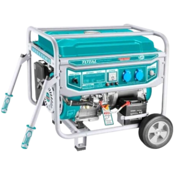 Бензиновый генератор Total TP155001 5500 5000 Вт, серо-синий