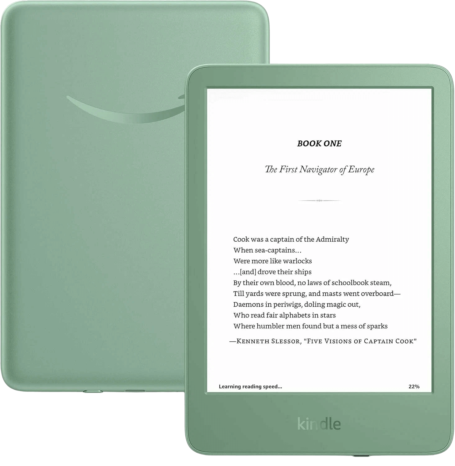 Купить Электронная книга Amazon Kindle 11, 6 дюймов, 16 Гб, Matcha