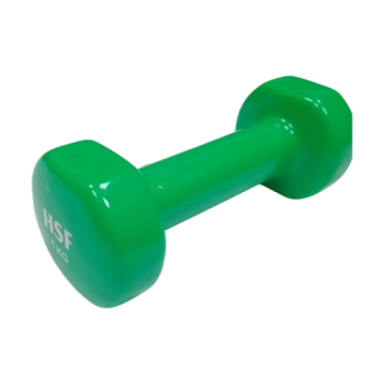 Гантель 0.9 кг, зеленый