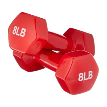 Набор гантелей 3.6 кг, красный