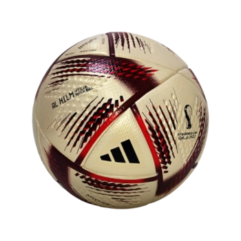 Футбольный мяч ADIDAS QATAR FIFA WORLD CUP 2022, золотистый