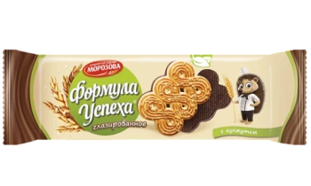 Печенье Морозова Формула Успеха Глазированное С Кунжутом, 150 г