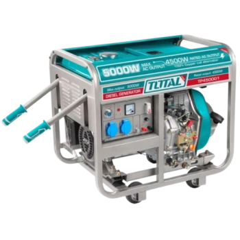 Генератор дизельный TOTAL TP450001 5 кВт, серый