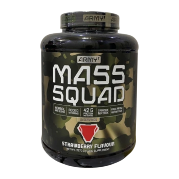 Гейнер ARMY MASS SQUAD 2.27 кг, клубника