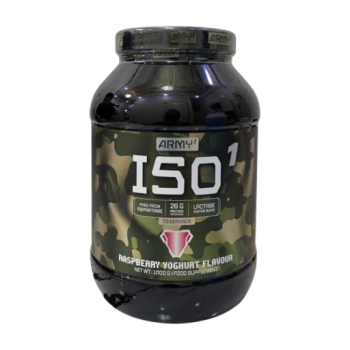 Протеин изолят Army1 Iso Protein 1 кг, малина и йогурт