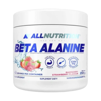 Бета-аланин AllNutrition 250 г, малина и клубника
