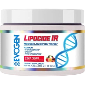 Жиросжигатель Evogen Lipocide IR 120 г, фруктовый пунш
