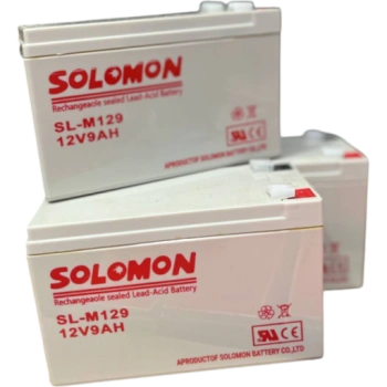 Аккумулятор Solomon SL-M129 12 В, 9 А·ч, белый