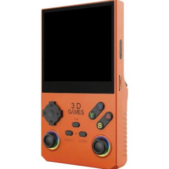 Портативная игровая консоль Porodo Gaming 4" Square Display Retro Handheld, оранжевый