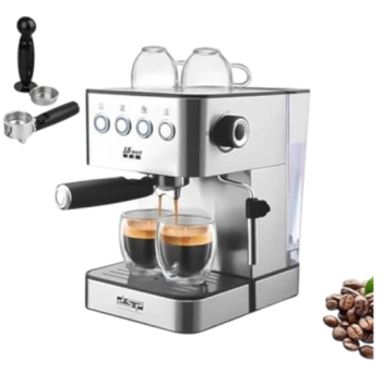 Кофемашина DSP KA3090, серебристо-чёрный
