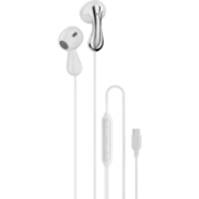 Проводные наушники Porodo Soundtec Stereo Bass Type-C PD3BWEC1WH, белый