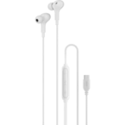 Проводные наушники Porodo Soundtec Stereo Bass Type-C PD3BWEC3WH, белый