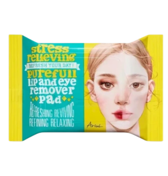 Влажные пэды Ariul Stress Relieving Cleansing Purefull Lip and Eye Refreshing Remover Pad, 30 шт