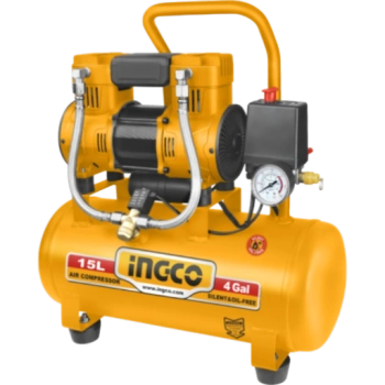 Компрессор воздушный Ingco ACS111152 1100 Вт, оранжевый