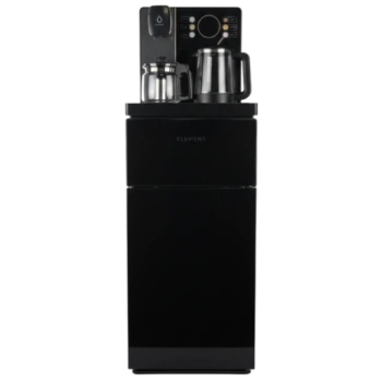 Кулер для воды Element ELBT235 с чайниками для заваривания и кипячения, чёрный