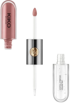 Жидкая стойкая помада с блеском KIKO Milano Unlimited Double Touch 131 (до 12 часов) 