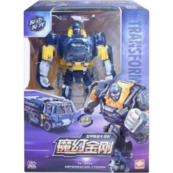 Игрушечный робот-трансформер Jinjiang Deformation Tycoon JJ701A, синий