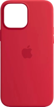Чехол для iPhone 13 Pro Max Silicone Case (MagSafe), красный