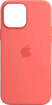 Чехол для iPhone 13 Pro Max Silicone Case (MagSafe), светло-красный