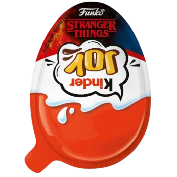 Шоколадное яйцо Kinder Joy Stranger things, 40 г