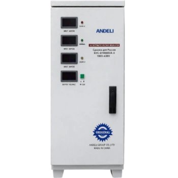 Cтабилизатор напряжения ANDELI SVC-D10000VA-3, белый