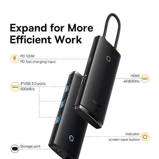 https://storage.alifshop.tj/media/images/alifshop/55874/usb-koncentrator-baseus-airjoy-lite-series-5-v-1-chernyy-1776254486638.png