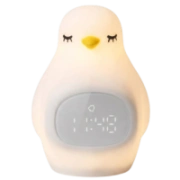 Светильник-будильник Mengdo Penguin, белый 