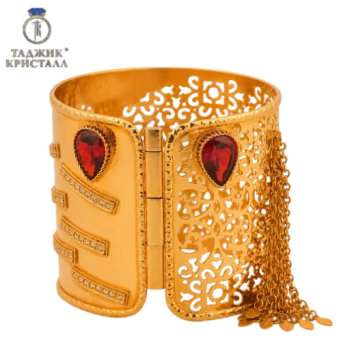 Браслет из золота Tojik Crystal BR0000195 585 проба, 51.40 грамм 