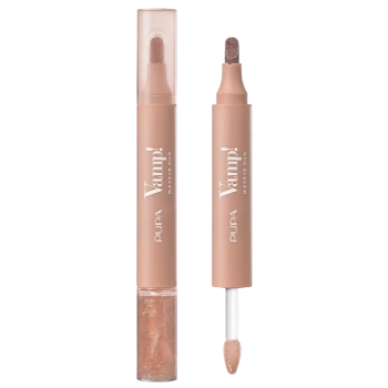 Двусторонний маркер-блеск для губ Pupa Vamp! Marker Duo Lip Marker & Oil Gloss 001, 4 мл