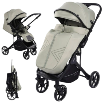 Детская коляска 2 в 1 Kidilo K202F, светло-зелёный